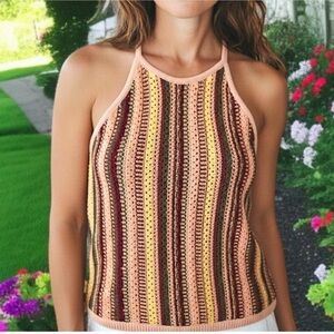 Madewell Crochet Janson Sweater Tank